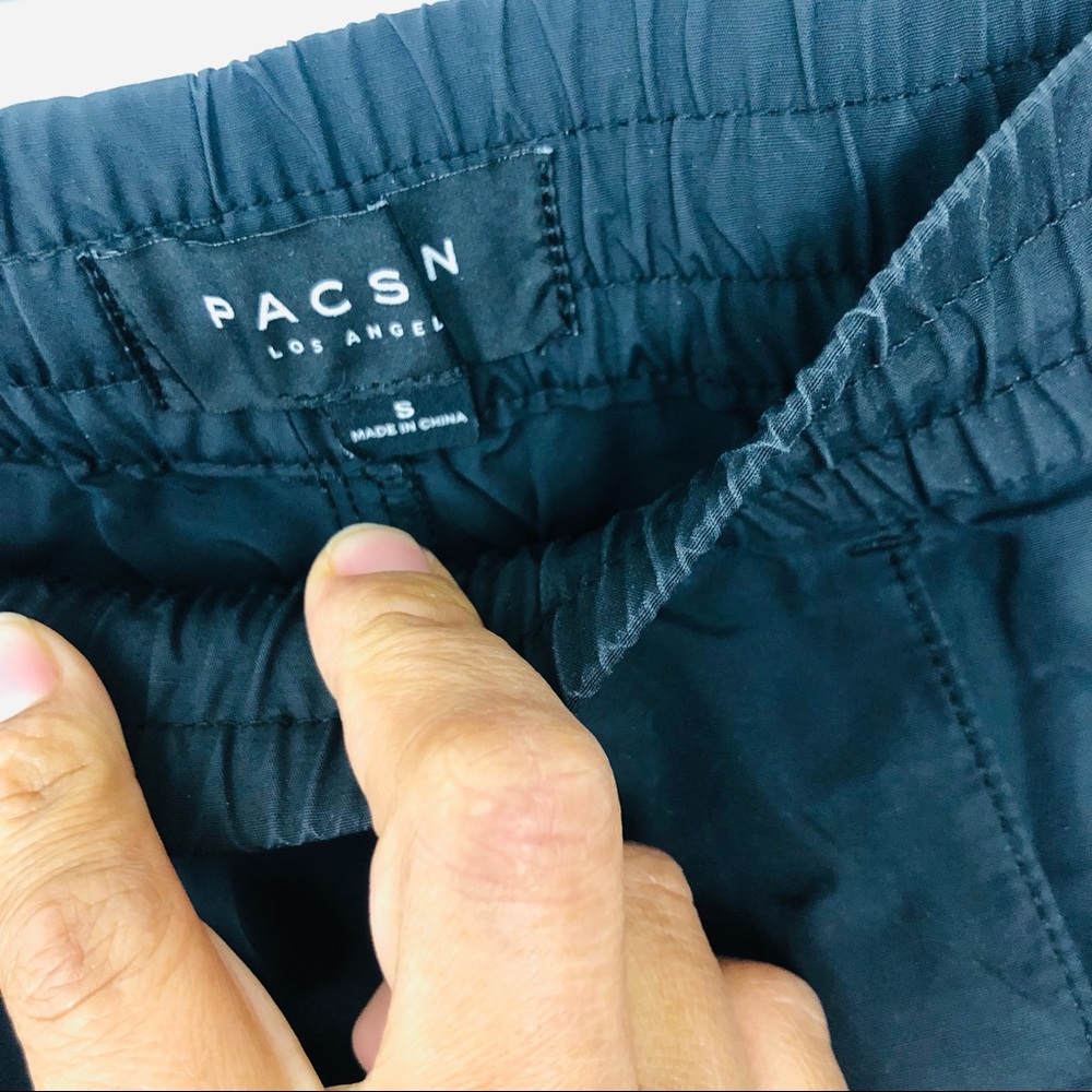 PACSUN MENS BLACK PANTS - Picture 3 of 8